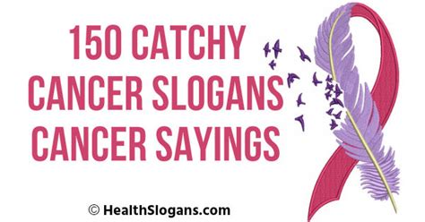 cancer slogans for fundraising